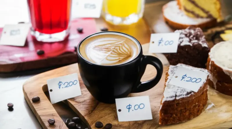 เมนูแนะนำและราคาจริง — กาแฟซิกเนเจอร์ ขนมเค้กโฮมเมด และตัวเลือกเครื่องดื่มไม่กาเฟอีน