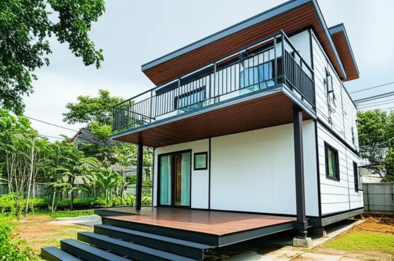 แนวทางการเลือกแบบบ้านน็อคดาวน์และวัสดุที่เหมาะกับสภาพอากาศกรุงเทพ — ประหยัดพลังงาน ทนชื้น และการป้องกันเสียง