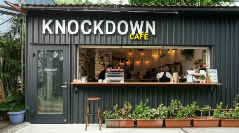 ทำความรู้จักร้านกาแฟน็อคดาวน์ เขตพระโขนง — ประวัติ, คอนเซ็ปต์ร้าน และเมนูยอดนิยมที่ต้องลอง