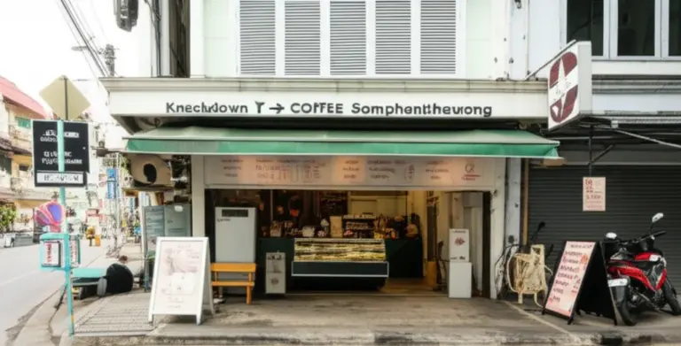ร้านกาแฟน็อคดาวน์ เขตสัมพันธวงศ์: คู่มือครบถ้วนเพื่อหา รีวิว เมนู เวลาเปิด-ปิด และเส้นทางไปถึงร้านจริง