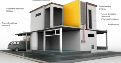 ออกแบบและสิ่งที่ควรคำนึงก่อนสั่งทำบ้านน็อคดาวน์ในพื้นที่เมือง: พื้นที่จอดรถ ระบบสาธารณูปโภค และวัสดุกันเสียง/กันร้อน