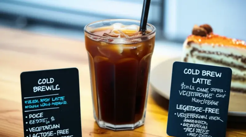 เมนูฮิตและราคา: แนะนำลาเต้ cold brew เค้กโฮมเมด พร้อมช่วงโปรโมชั่นและตัวเลือกสำหรับมังสวิรัติ/แพ้แลคโตส