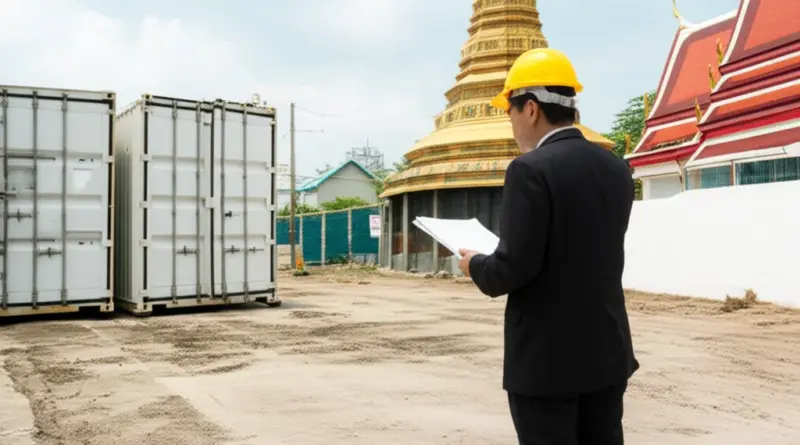 การหาทำเลและตรวจสอบข้อกฎหมายในเขตบางกอกใหญ่สำหรับบ้านคอนเทนเนอร์
