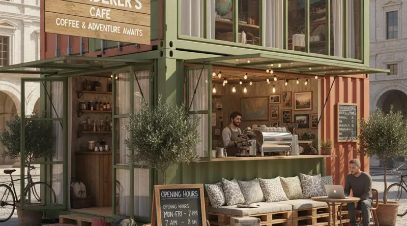 ทำความรู้จักร้านกาแฟน็อคดาวน์ (การเดินทาง เวลาเปิด-ปิด และบรรยากาศ)