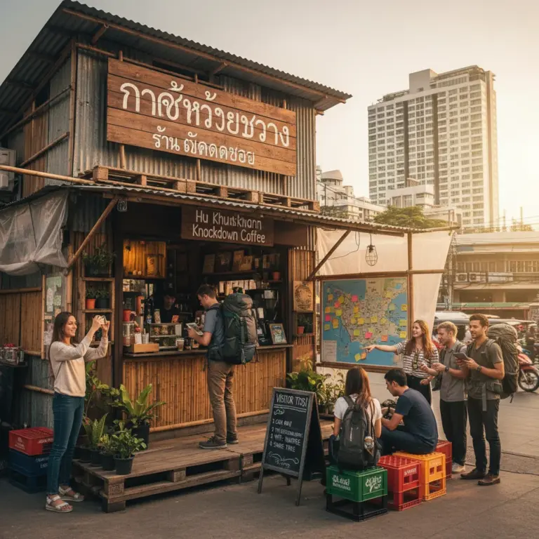 ร้านกาแฟน็อคดาวน์ เขตห้วยขวาง: คู่มือครบจบสำหรับค้นหา รีวิว และแนะนำก่อนเยือน