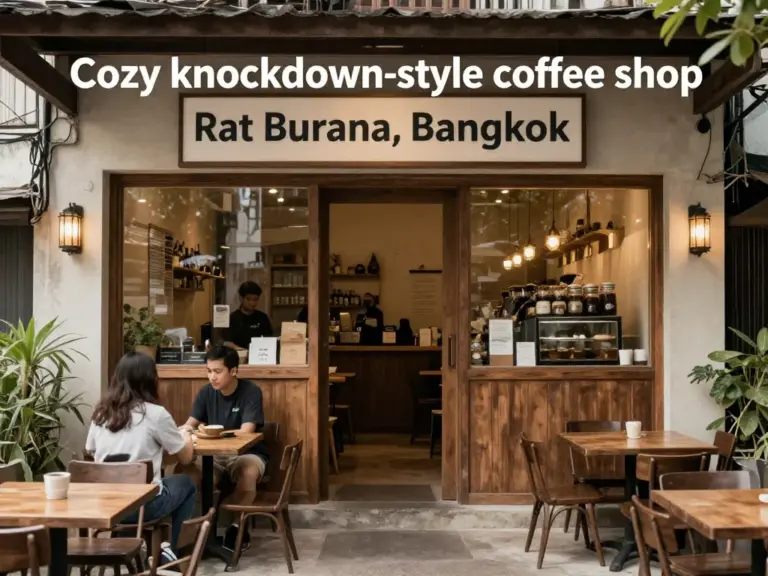ทำความรู้จักร้านกาแฟน็อคดาวน์ เขตราษฎร์บูรณะ — ประวัติ บรรยากาศ และจุดเด่นที่ทำให้ต้องไปลอง