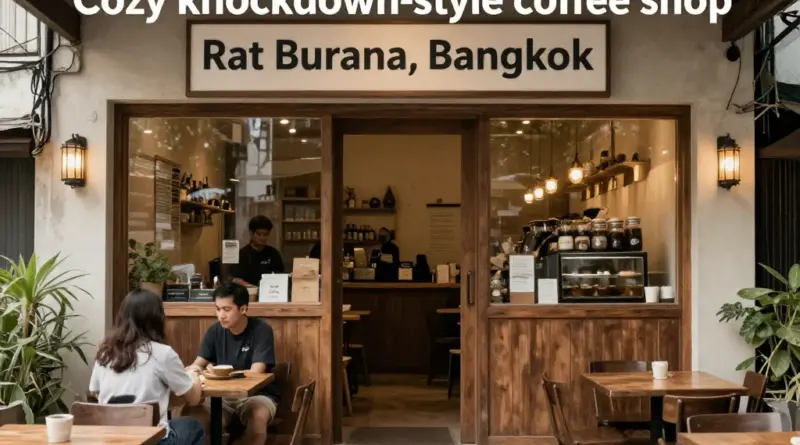 ทำความรู้จักร้านกาแฟน็อคดาวน์ เขตราษฎร์บูรณะ — ประวัติ บรรยากาศ และจุดเด่นที่ทำให้ต้องไปลอง