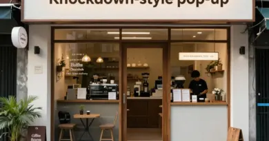 ทำความรู้จักร้านกาแฟน็อคดาวน์ เขตจตุจักร: ประวัติ แนวคิด เมนูเด่น และสไตล์ร้าน