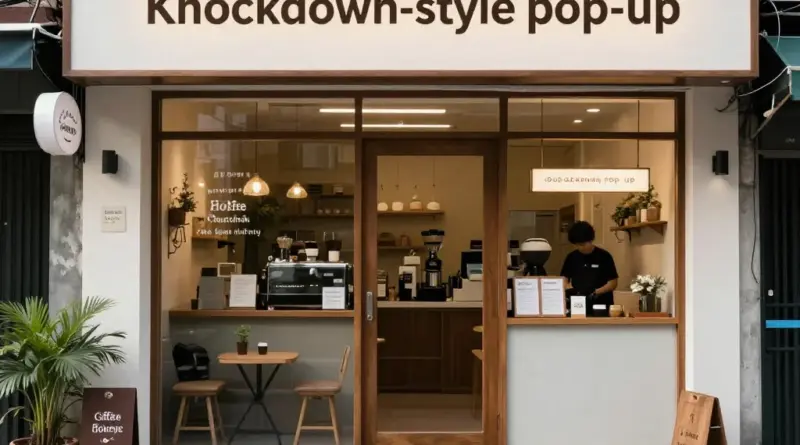 ทำความรู้จักร้านกาแฟน็อคดาวน์ เขตจตุจักร: ประวัติ แนวคิด เมนูเด่น และสไตล์ร้าน
