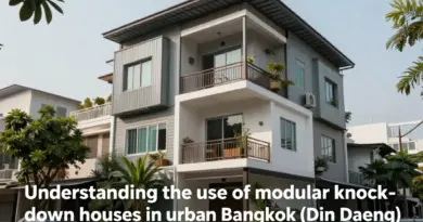 ทำความเข้าใจการใช้บ้านน็อคดาวน์ในเขตดินแดง: เหตุผล ความเหมาะสมด้านที่ตั้งข้อดี-ข้อจำกัด และกฎหมายท้องถิ่น