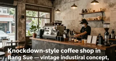 ทำความเข้าใจร้านกาแฟน็อคดาวน์ ย่านบางซื่อ — ประวัติ คอนเซ็ปต์ เมนูเด่น และบรรยากาศที่ลูกค้าคาดหวัง