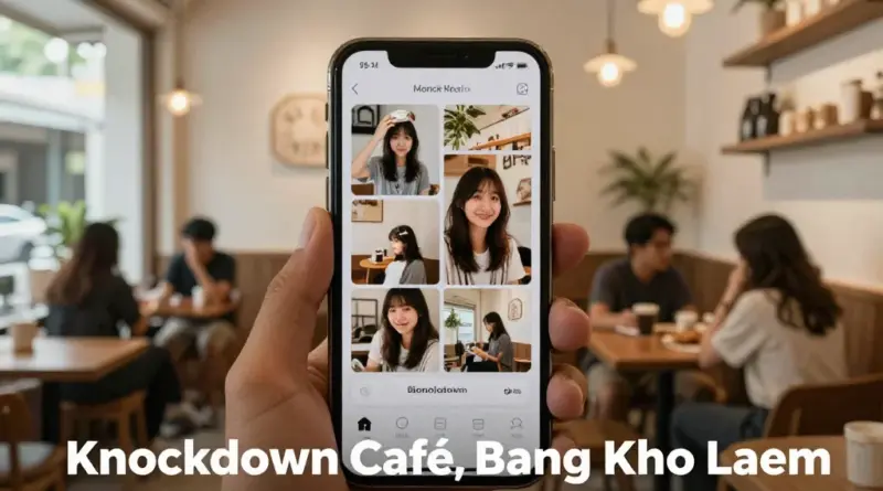 บรรยากาศ การตกแต่ง และมุมถ่ายรูปยอดนิยมที่ร้านกาแฟน็อคดาวน์ บางคอแหลม — เหมาะสำหรับคนทำงาน นัดพบ หรือถ่ายรูปลงโซเชียล