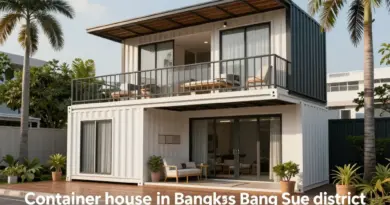 บ้านคอนเทนเนอร์ เขตบางซื่อ: คู่มือครบจบสำหรับซื้อ เช่า และรีโนเวทบ้านคอนเทนเนอร์ในกรุงเทพฯ