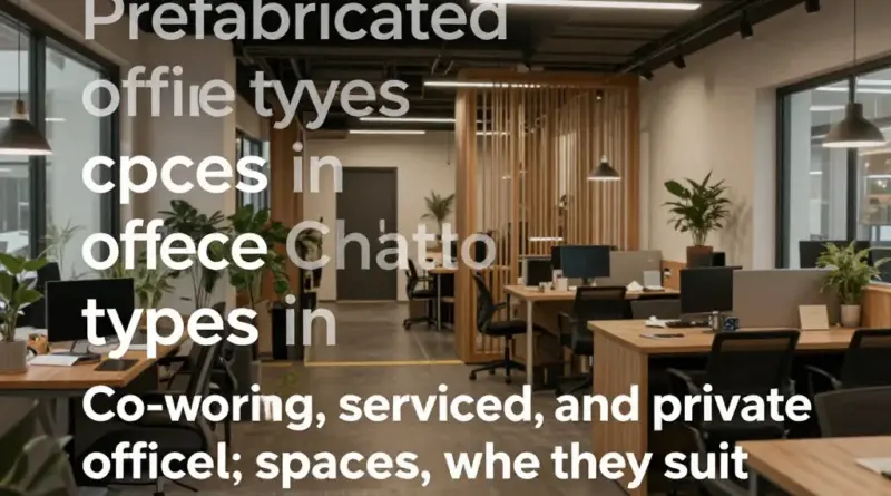 ประเภทออฟฟิศสำเร็จรูปในจตุจักร — พื้นที่ให้เช่าแบบ Co-working, Serviced Office และ Private Office เหมาะกับใครบ้าง