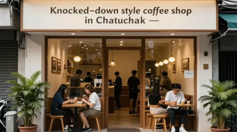 ร้านกาแฟน็อคดาวน์ เขตจตุจักร: รีวิวครบ จัดเต็ม ตั้งแต่เมนูเด็ด ถึงบรรยากาศและการเดินทาง