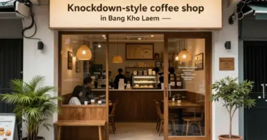ร้านกาแฟน็อคดาวน์ เขตบางคอแหลม: แนะนำเมนู บรรยากาศ การเดินทาง และรีวิวจริงจากลูกค้า