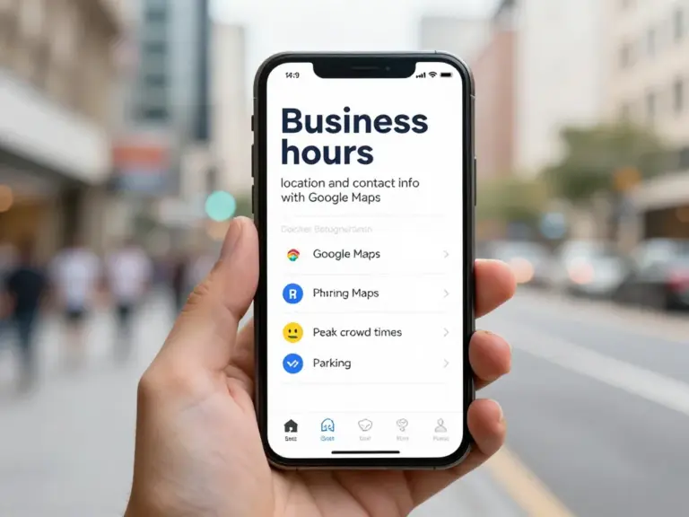 เวลาทำการ ตำแหน่งที่ตั้ง และช่องทางการติดต่อ — แผนที่ Google, เบอร์ติดต่อ การจอดรถ และช่วงเวลาที่คนมักแน่น