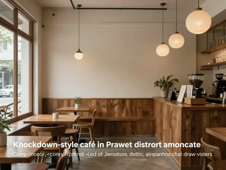 ทำความรู้จักร้านกาแฟน็อคดาวน์ ประเวศ — บรรยากาศ สไตล์การตกแต่ง และจุดเด่นที่ทำให้ควรแวะ