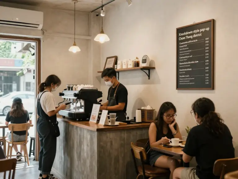 ร้านกาแฟน็อคดาวน์ เขตจอมทอง: รีวิว เมนู เดินทาง เวลาเปิด-ปิด และเคล็ดลับการเลือกที่นั่งที่ดีที่สุด