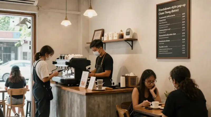 ร้านกาแฟน็อคดาวน์ เขตจอมทอง: รีวิว เมนู เดินทาง เวลาเปิด-ปิด และเคล็ดลับการเลือกที่นั่งที่ดีที่สุด