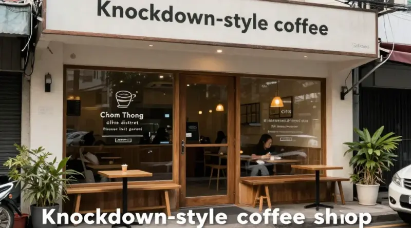 ร้านกาแฟน็อคดาวน์ เขตจอมทอง — พื้นที่ตั้ง การเดินทางและที่จอดรถที่สะดวกสำหรับผู้มาใหม่