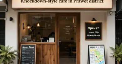 ร้านกาแฟน็อคดาวน์ เขตประเวศ: รีวิว เมนู แผนที่ เวลาเปิด-ปิด และเคล็ดลับการมาที่ครบถ้วนสำหรับลูกค้าใหม่
