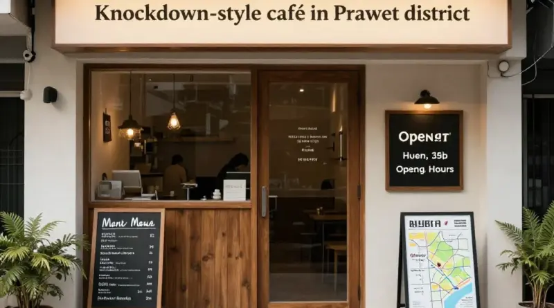 ร้านกาแฟน็อคดาวน์ เขตประเวศ: รีวิว เมนู แผนที่ เวลาเปิด-ปิด และเคล็ดลับการมาที่ครบถ้วนสำหรับลูกค้าใหม่