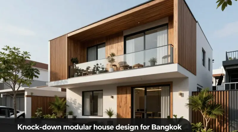 แนวทางออกแบบบ้านน็อคดาวน์ที่เหมาะกับสภาพอากาศและวิถีชีวิตคนกรุงเทพฯ พร้อมไอเดียประหยัดพื้นที่