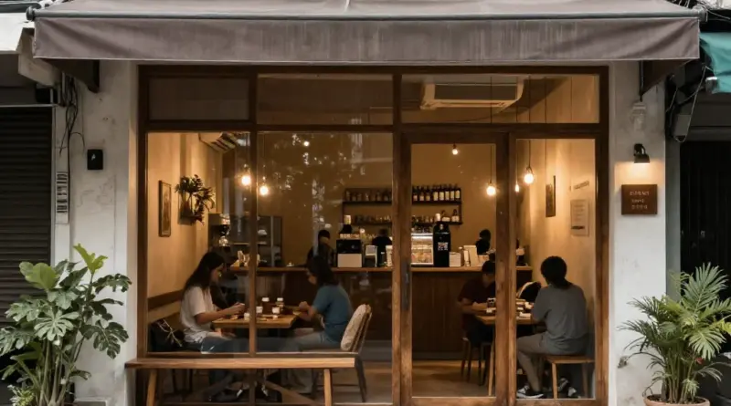 ทำความรู้จักกับร้านกาแฟน็อคดาวน์ เขตวัฒนา: ประวัติ ตำแหน่งที่ตั้ง และบรรยากาศที่คุณจะคาดหวังได้