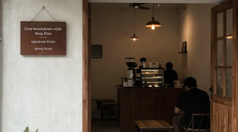 ทำความรู้จักร้านกาแฟน็อคดาวน์ เขตบางแค — ประวัติ เมนูเด่น บรรยากาศ และเวลาเปิด-ปิด