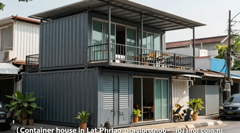 ทำความเข้าใจบ้านคอนเทนเนอร์ในลาดพร้าว: ประเภท ข้อดี ข้อเสีย และกฎหมายท้องถิ่น