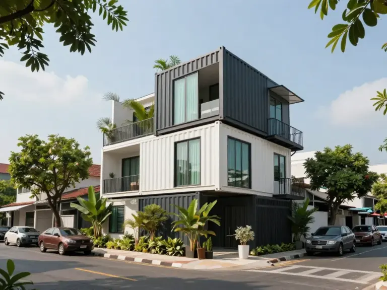 บ้านคอนเทนเนอร์ เขตวัฒนา: ไอเดีย ทำเล การอนุญาต และค่าใช้จ่ายสำหรับผู้ต้องการอยู่อาศัยหรือทำธุรกิจ
