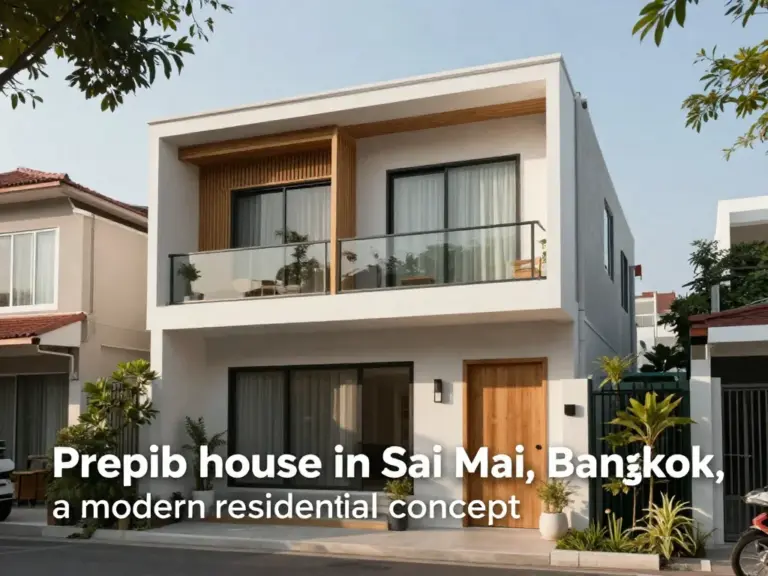 บ้านสำเร็จรูปในเขตสายไหมคืออะไร เหมาะกับใคร และทำไมคนถึงค้นหา