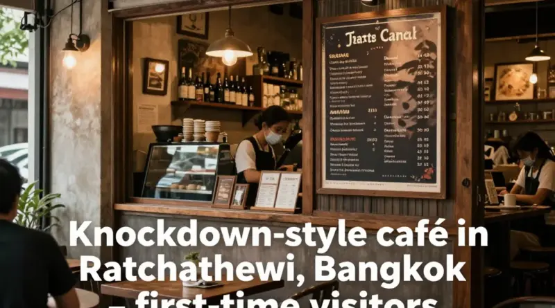 ร้านกาแฟน็อคดาวน์ เขตราชเทวี: รีวิวสถานที่ เมนู เดินทาง และเคล็ดลับการถ่ายรูปสำหรับลูกค้าใหม่