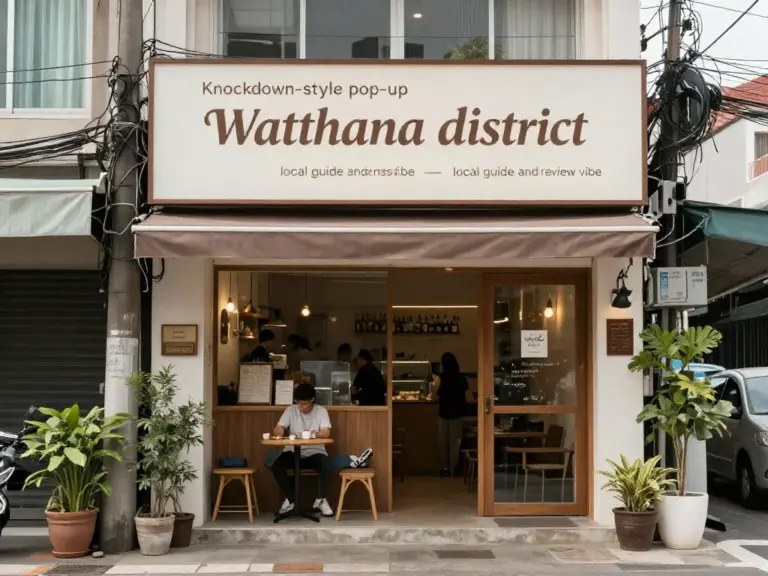 ร้านกาแฟน็อคดาวน์ เขตวัฒนา: คู่มือค้นหา เลือกเยี่ยมชม และรีวิวฉบับท้องถิ่น