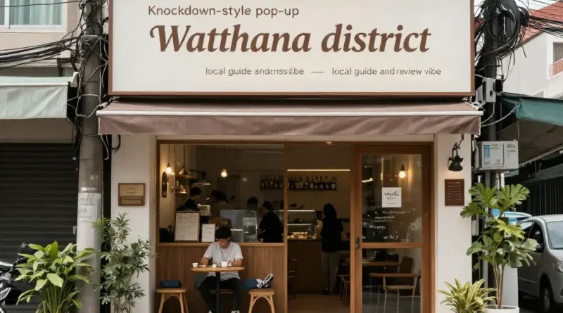 ร้านกาแฟน็อคดาวน์ เขตวัฒนา: คู่มือค้นหา เลือกเยี่ยมชม และรีวิวฉบับท้องถิ่น