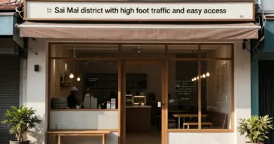 ร้านกาแฟน็อคดาวน์เขตสายไหมควรเลือกทำเลตรงไหนให้คนเข้าเยอะและเข้าถึงง่าย