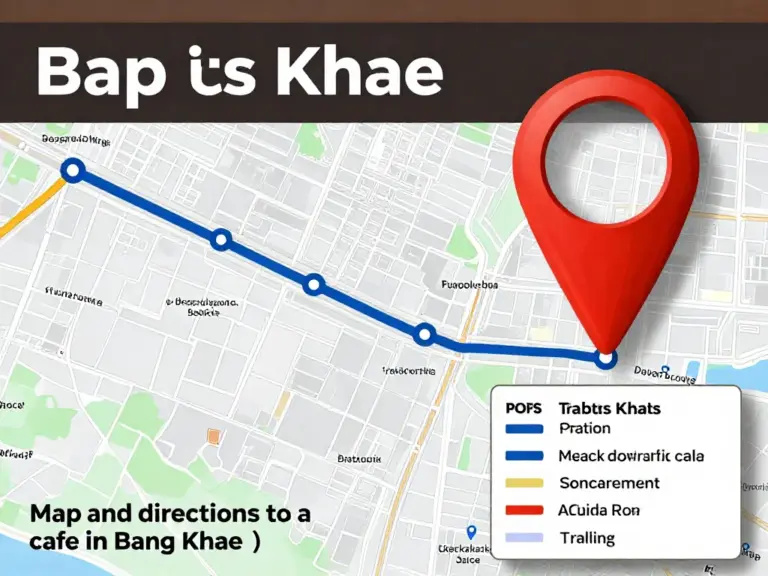 แนะนำวิธีค้นหาและการเดินทางไปยังร้านกาแฟน็อคดาวน์ บางแค — แผนที่ พิกัด GPS และตัวเลือกการเดินทางสาธารณะ