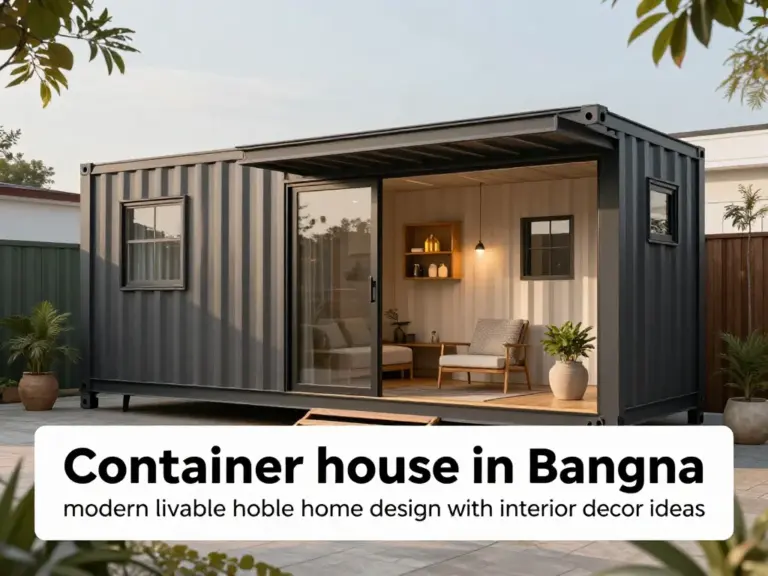 บ้านคอนเทนเนอร์ เขตบางนา คืออะไร? รวมข้อดี ราคา และไอเดียแต่งบ้านคอนเทนเนอร์ให้เหมาะกับการอยู่อาศัย