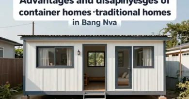 ข้อดีข้อเสียของบ้านคอนเทนเนอร์เมื่อเทียบกับบ้านทั่วไปในบางนา