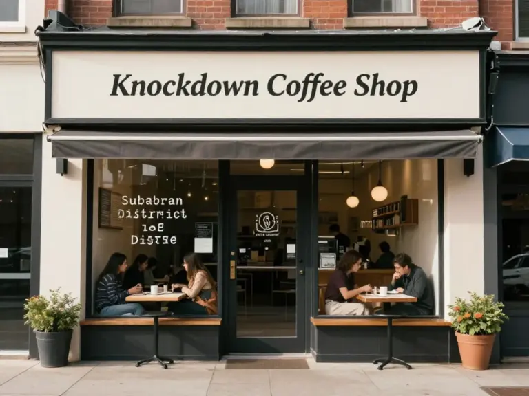 ร้านกาแฟน็อคดาวน์คืออะไร? ทำไมจึงเหมาะกับธุรกิจในเขตสะพานสูง