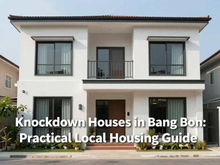 Knockdown Houses in Bang Bon: A Practical Local Guide