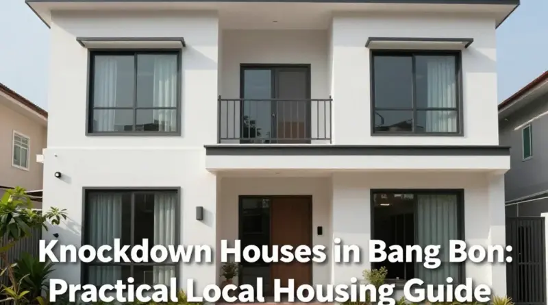 Knockdown Houses in Bang Bon: A Practical Local Guide