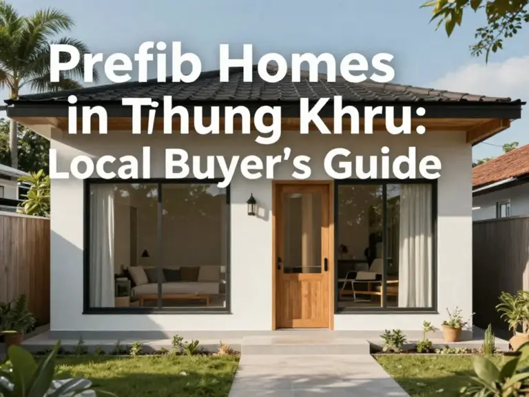 Prefab Homes in Thung Khru: A Complete Local Buyer’s Guide