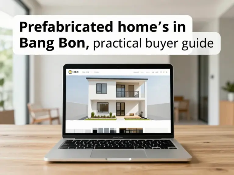Prefabricated Homes in Bang Bon: A Practical Guide for Buyers
