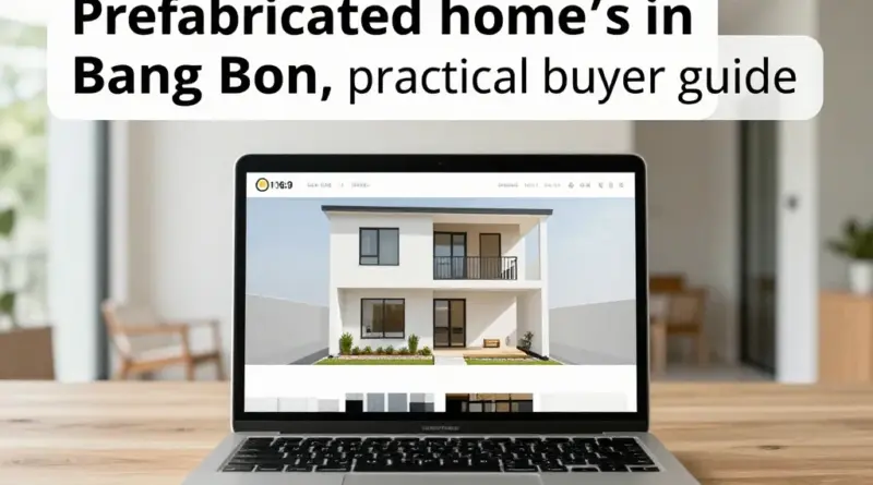 Prefabricated Homes in Bang Bon: A Practical Guide for Buyers