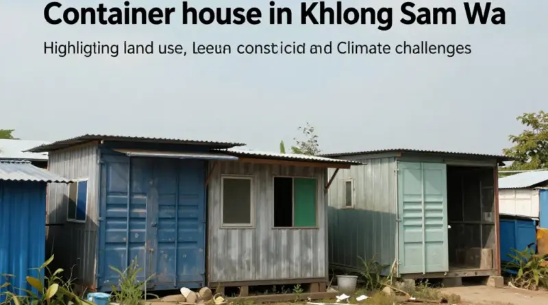 ข้อดี-ข้อจำกัดของบ้านคอนเทนเนอร์ในเขตคลองสามวา: ที่ดิน ข้อกฎหมาย และสภาพอากาศ