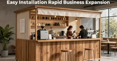 จุดเด่นของร้านกาแฟน็อคดาวน์ในคันนายาว: ติดตั้งง่าย ขยายธุรกิจเร็ว และคุ้มค่า