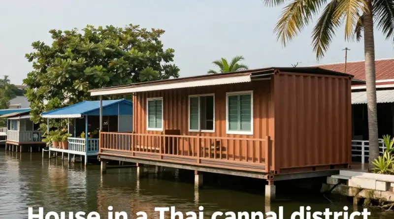 บ้านคอนเทนเนอร์คืออะไร และทำไมถึงเหมาะกับเขตคลองสามวา