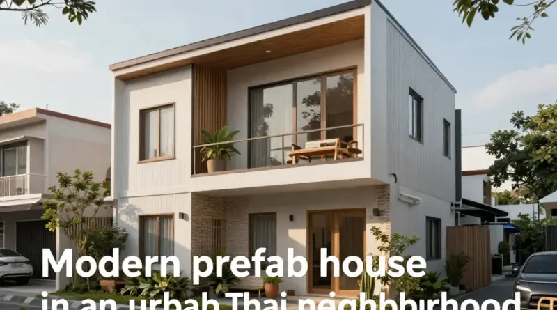 บ้านสำเร็จรูปเขตสะพานสูงคืออะไร? ทำไมจึงเป็นตัวเลือกที่น่าสนใจในย่านนี้